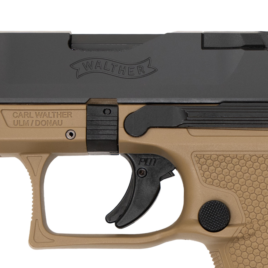 PISTOLET WALTHER PDP FS 4.5" KAL. 9X19 MM 18R OR FLAT DARK EARTH H-235 INT