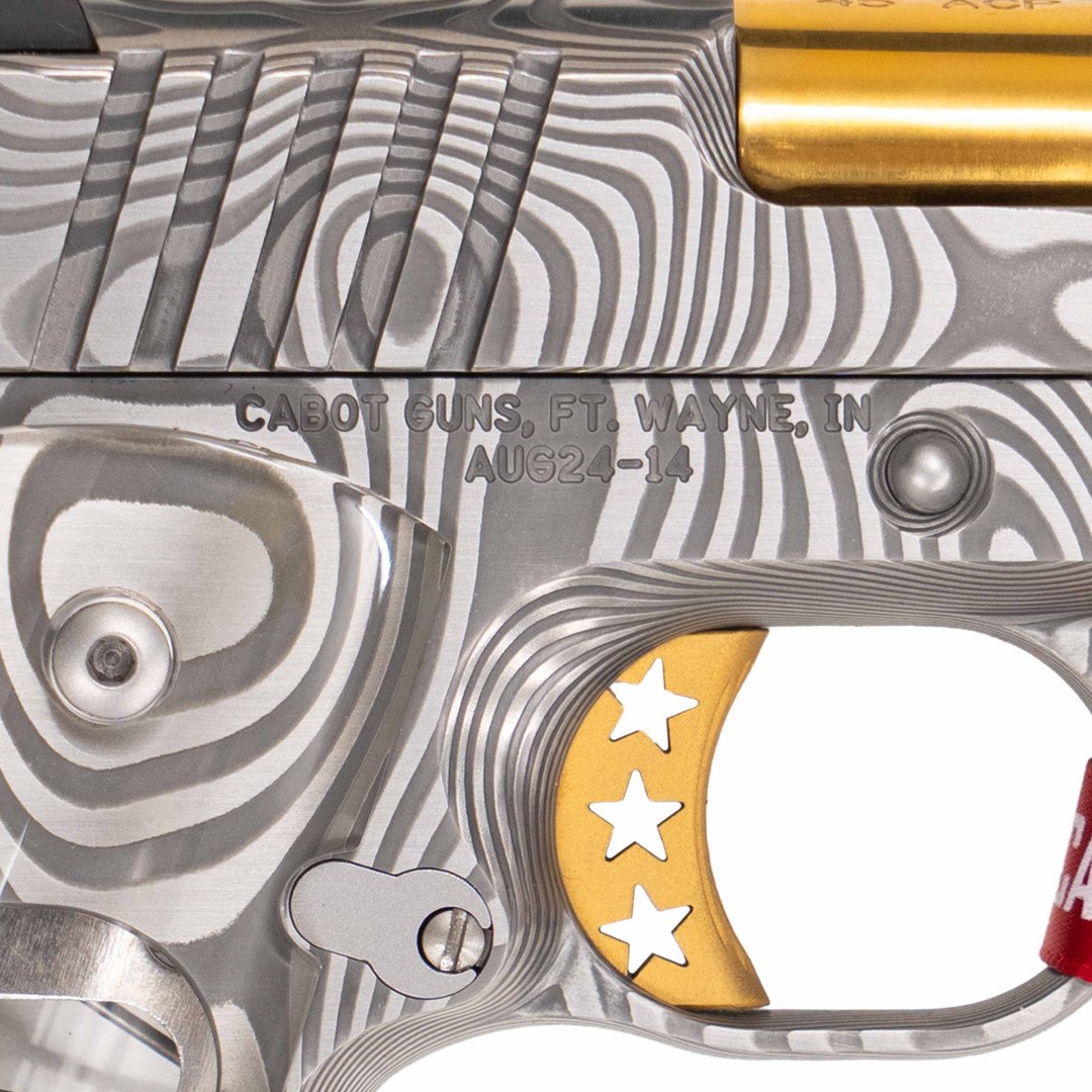 PISTOLET SAMOPOWTARZALNY CABOT The Damascus Royale 1911, KAL.: .45 ACP