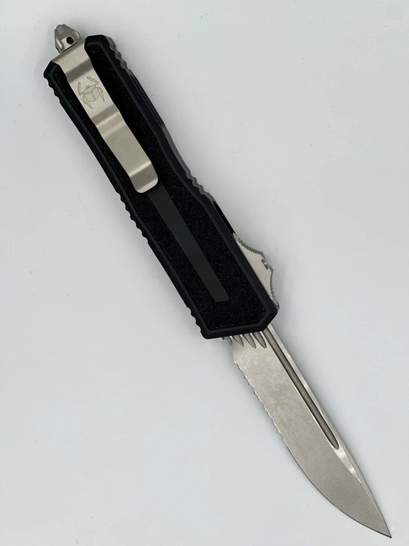 NÓŻ MICROTECH SCARAB® II S/E GEN III STONEWASH PARTIAL SERRATED