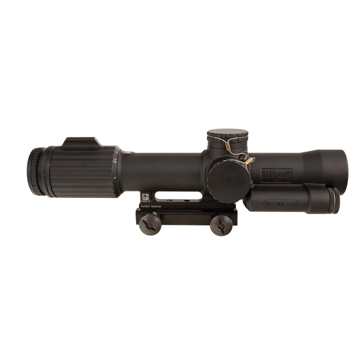  TRIJICON 1-8x VCOG; RED MRAD X-DOT