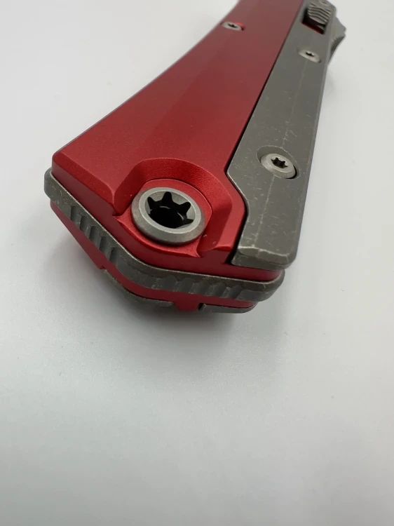 NÓŻ MICROTECH GLYKON BAYONET APOCALYPTIC PART SERRATE RED