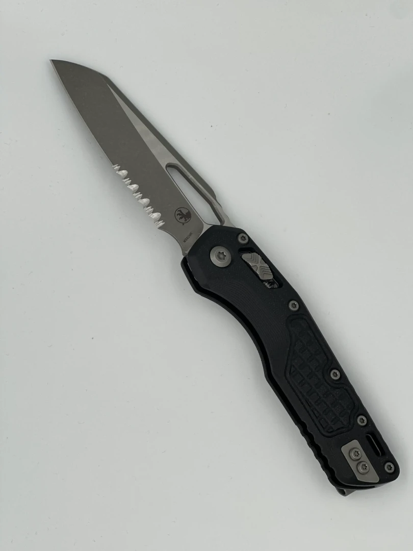 NÓŻ MICROTECH MSI FRAG G-10 BLACK, APOC P/S