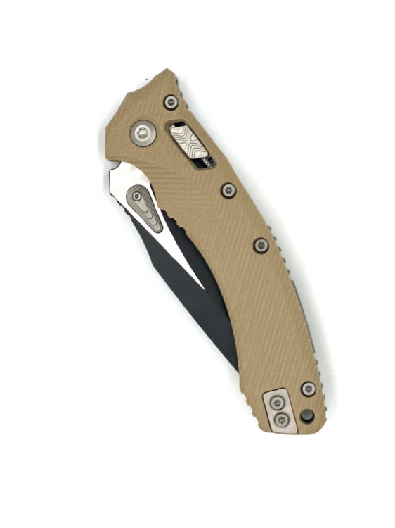 NÓŻ MICROTECH AMPHIBIAN RAM-LOK BLACK STD G-10 TAN