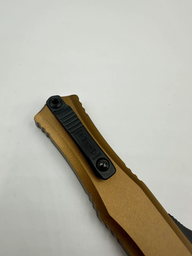 NÓŻ MICROTECH HERA II MINI BLACK STANDARD TAN