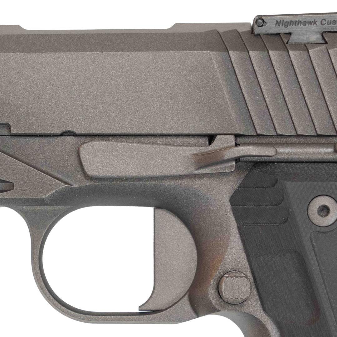 PISTOLET SAMOPOWTARZALNY NIGHTHAWK AGENT2 GOV RECON, AMBI SAFETY UPGRADE, FULLY MACHINED TOOL STEEL SIGHT UPGRADE, ADJUSTABLE, NIGHTHAWK FULLY ADJUSTABLE SIGHTS W/ TRITIUM, KAL.: .45 ACP