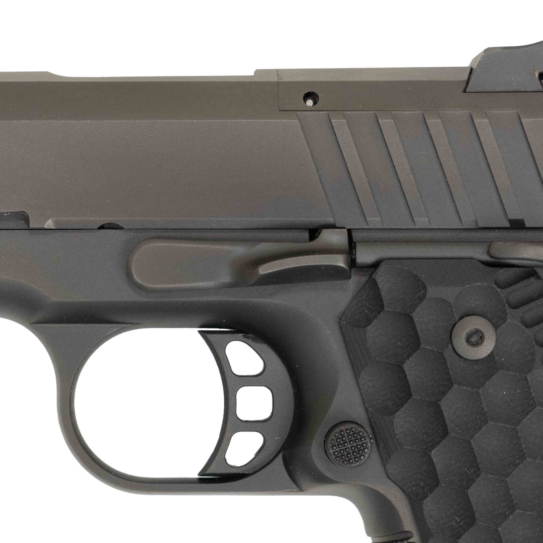 PISTOLET SAMOPOWTARZALNY NIGHTHAWK PRESIDENT GOV BOARDROOM SERIES - SLANTPRO 2 DOT REAR SIGHT WITH TRITIUM FRONT SIGHT SIGHT UPGRADE - TRIJICON RMR, KAL.: .45 ACP