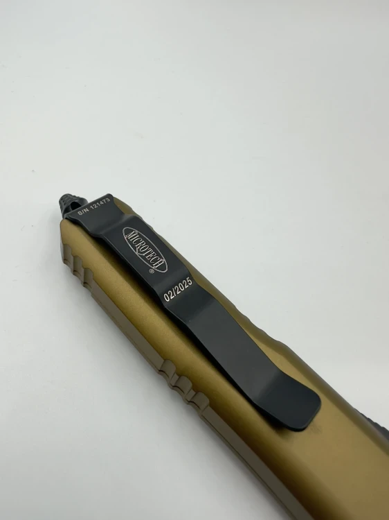 NÓŻ MICROTECH UTX-85 S/E BLACK STANDARD TAN