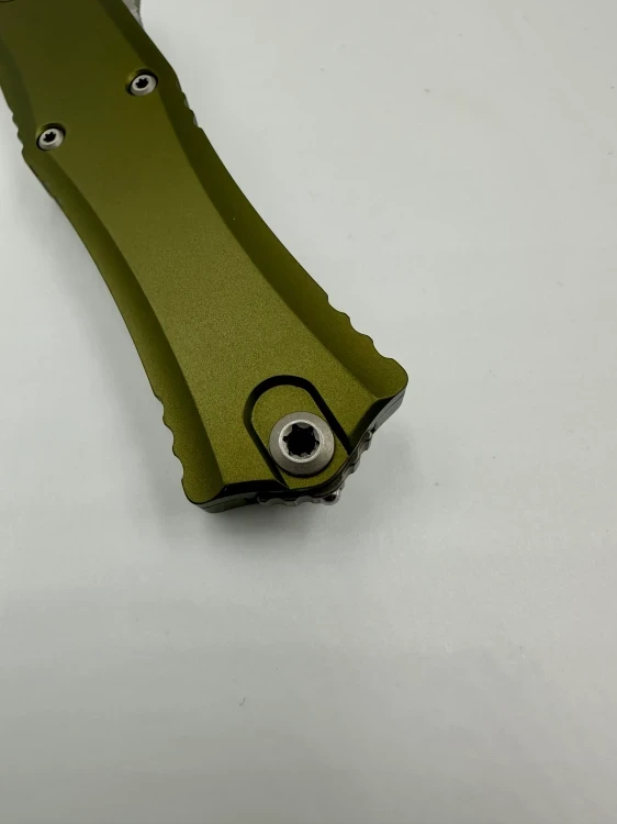 NÓŻ MICROTECH HERA II MINI D/E APOCALYPTIC FULL SERRATE OD GREEN