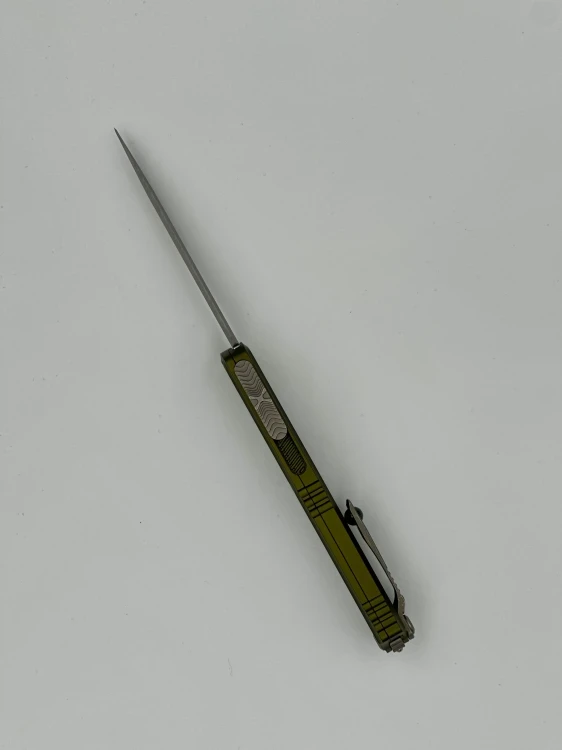 NÓŻ MICROTECH HERA II MINI D/E APOCALYPTIC FULL SERRATE OD GREEN