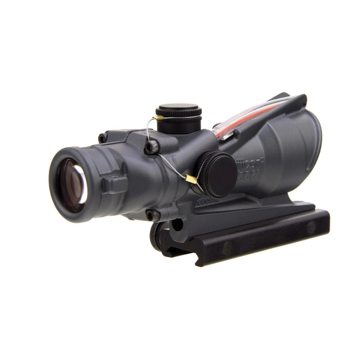 TRIJICON ACOG 4x32 RED CHEVRON WITH BAC - CK GRAY; TA31-D-100308