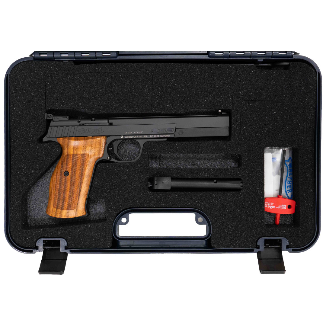 PISTOLET SAMOPOWTARZALNY WALTHER CSP DYNAMIC, KAL.: .22LR