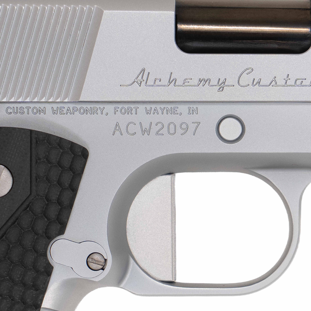 PISTOLET SAMOPOWTARZALNY ALCHEMY CUSTOM WEAPONRY QUANTICO, KAL.: 9 X 19 mm