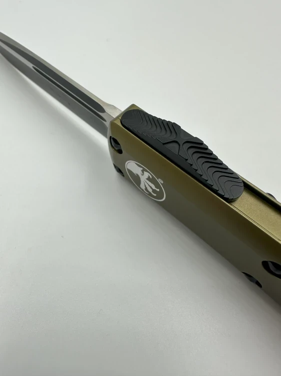 NÓŻ MICROTECH CYPHER II D/E APOCALYPTIC FULL SERRATE OD GREEN