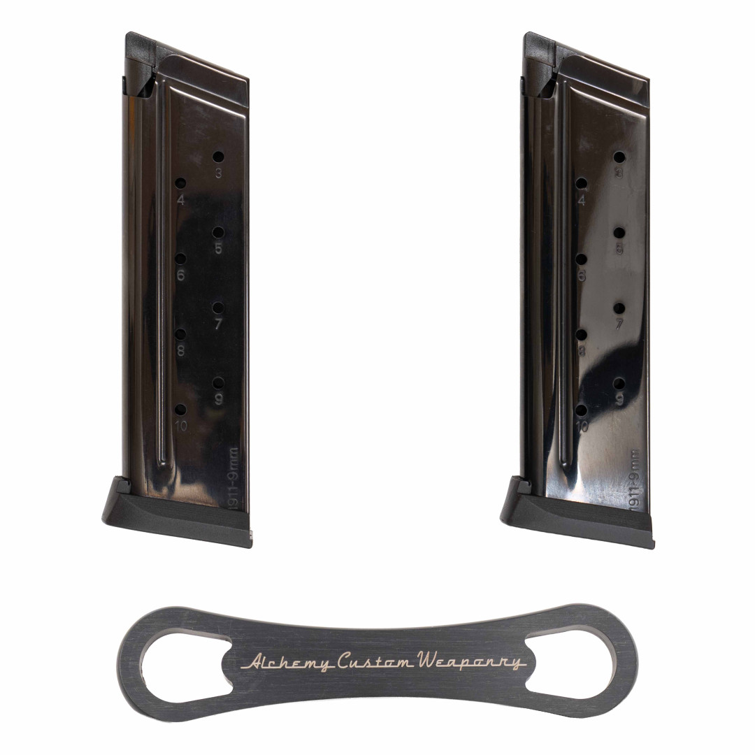 PISTOLET SAMOPOWTARZALNY ALCHEMY CUSTOM WEAPONRY QUANTICO, KAL.: 9 X 19 mm