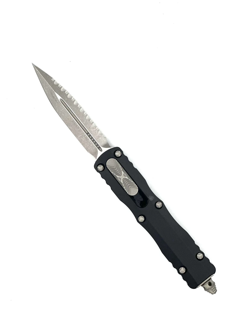 NÓŻ MICROTECH DIRAC DELTA D/E BLK TACT. STD