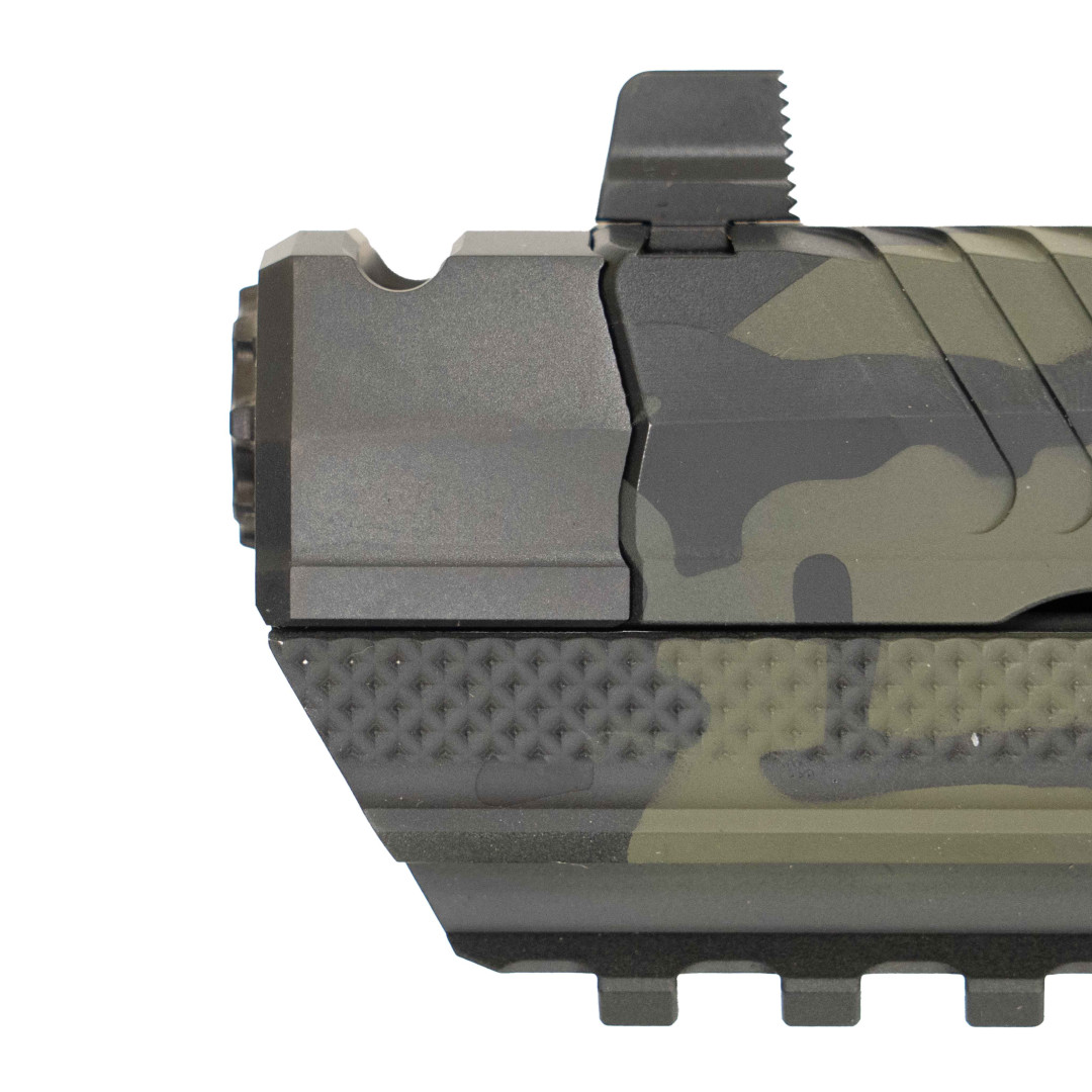 PISTOLET SAMOPOWTARZALNY AGENCY ARMS SAGE SIG P320, BLACK MULTICAM, FULL BUILD OEM, KAL.: 9 X 19 mm