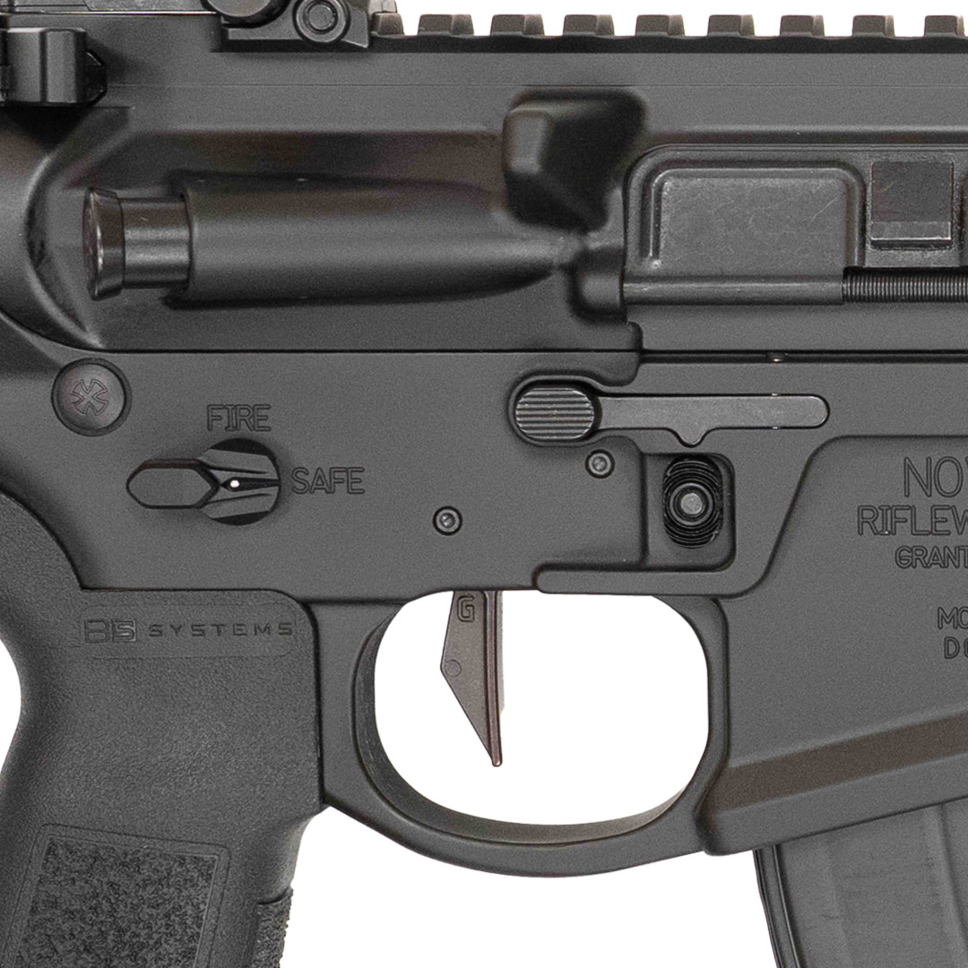 KARABIN SAMOPOWTARZALNY NOVESKE 4TH GEN. N4 18 SPR SS, BL CERAKOTE, NSR-15 (M-LOK), SD-E TRIGGER, TALON SAFETY, MBUS PRO, PIG PEN FH 5/8x24; KAL.: 6 mm ARC