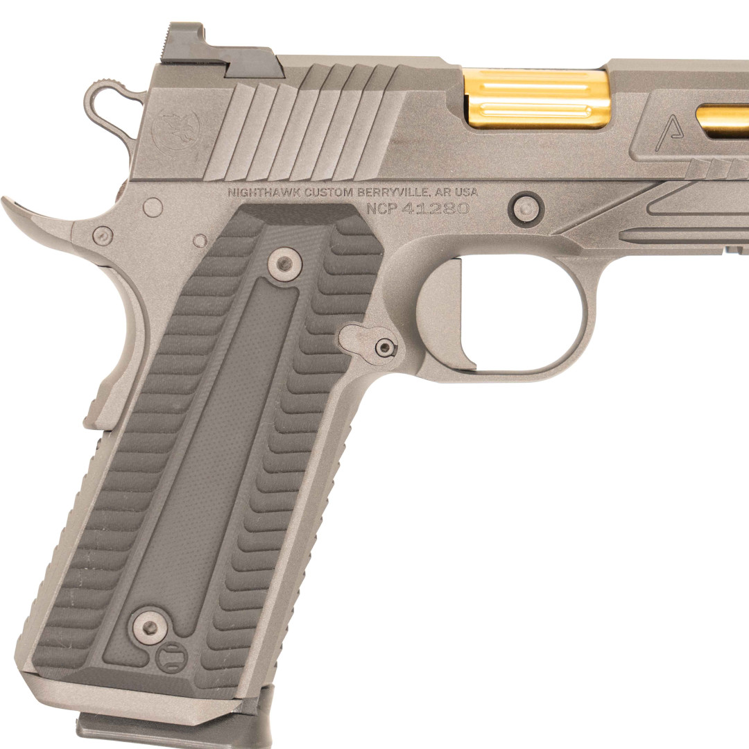 PISTOLET SAMOPOWTARZALNY NIGHTHAWK AGENT 2 COMM RECON  GOLD NITRIDE BARREL, GOLD NITRIDE FINISH, BARREL ONLY, KAL.: 9 x 19 mm