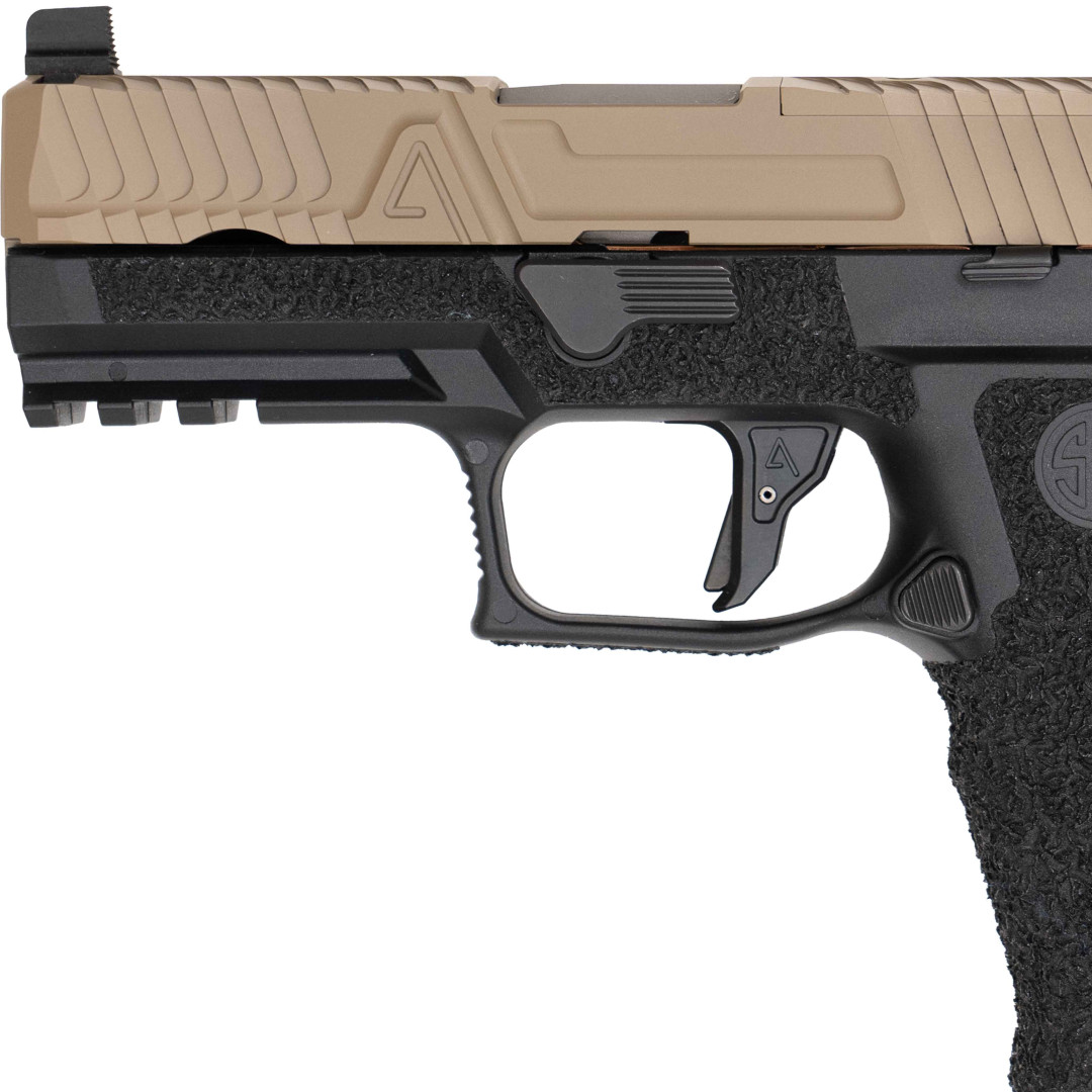 PISTOLET SAMOPOWTARZALNY AGENCY ARMS P320 SYNDICATE, BUILD FROM THE HUB, KAL.: 9 x 19 mm