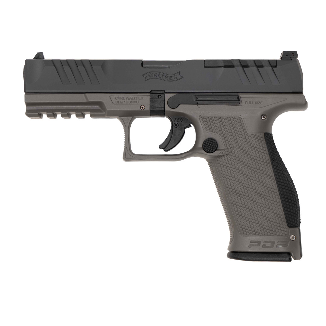 PISTOLET WALTHER PDP FS 4.5" KAL. 9X19 MM 18R OR TUNGSTEN GREY H-237 INT