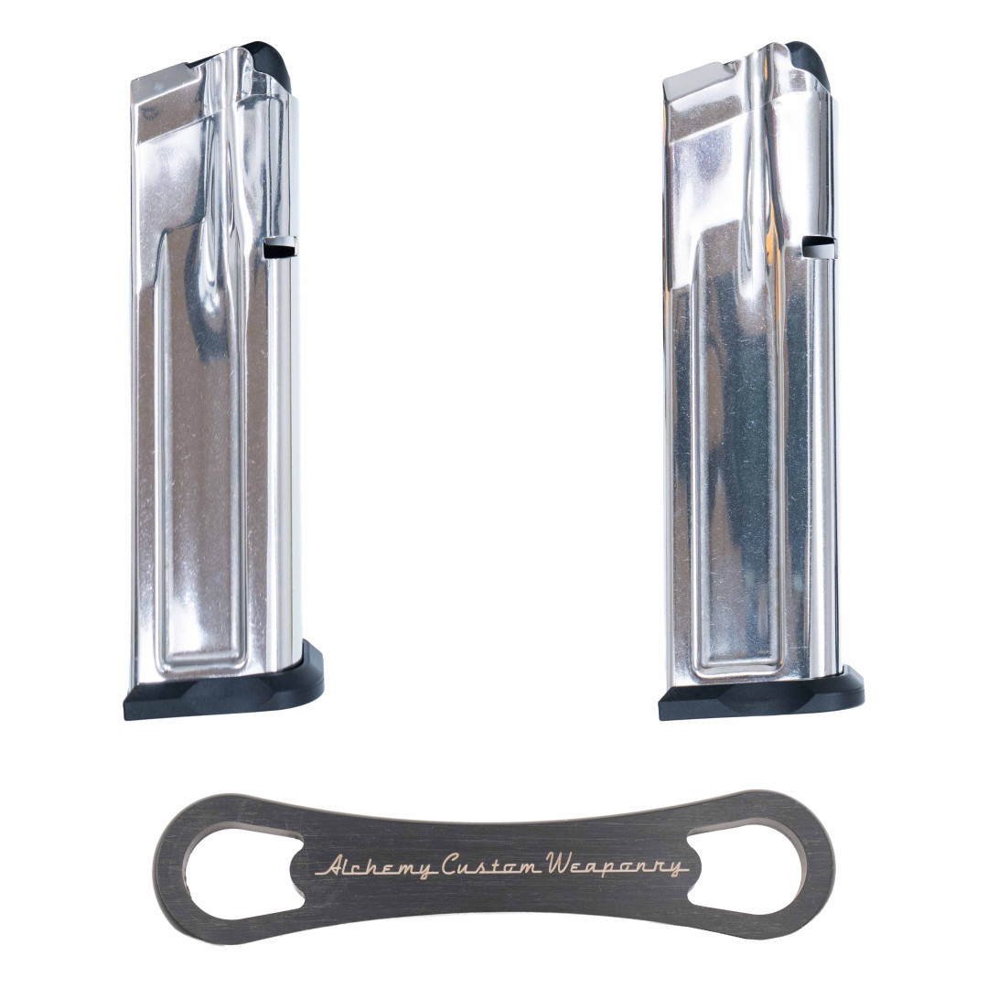 PISTOLET SAMOPOWTARZALNY ALCHEMY CUSTOM WEAPONRY QUANTICO HiCap, KAL.: 9 X 19 mm