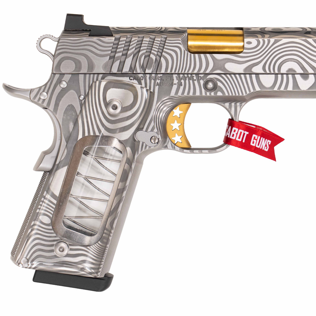 PISTOLET SAMOPOWTARZALNY CABOT The Damascus Royale 1911, KAL.: .45 ACP