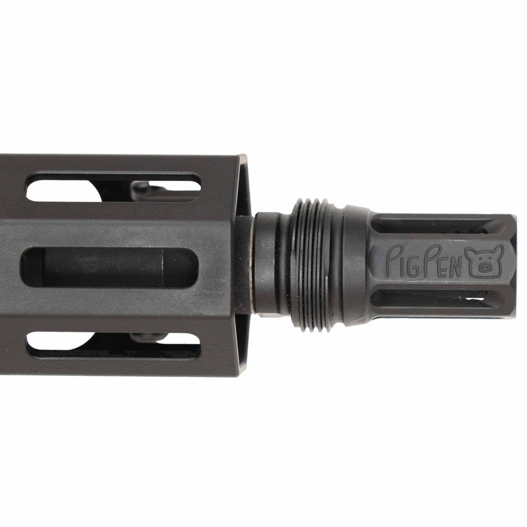 KARABINEK SAMOPOWTARZALNY NOVESKE 4TH GEN. N4 MICRO SWITCHBLOCK 10.5 LIGHT SHORTY CHF, BLK CERAKOTE, NSR 9.75-SB (M-LOK) NSS TRIGGER, TALON SAFETY, AMBI BOLT AND MAG CATCH, BRAVO STOCK BLK, MBUS, PIG PEN FH 1/2x28; KAL.: 5,56 x 45 mm (.223 Rem.)