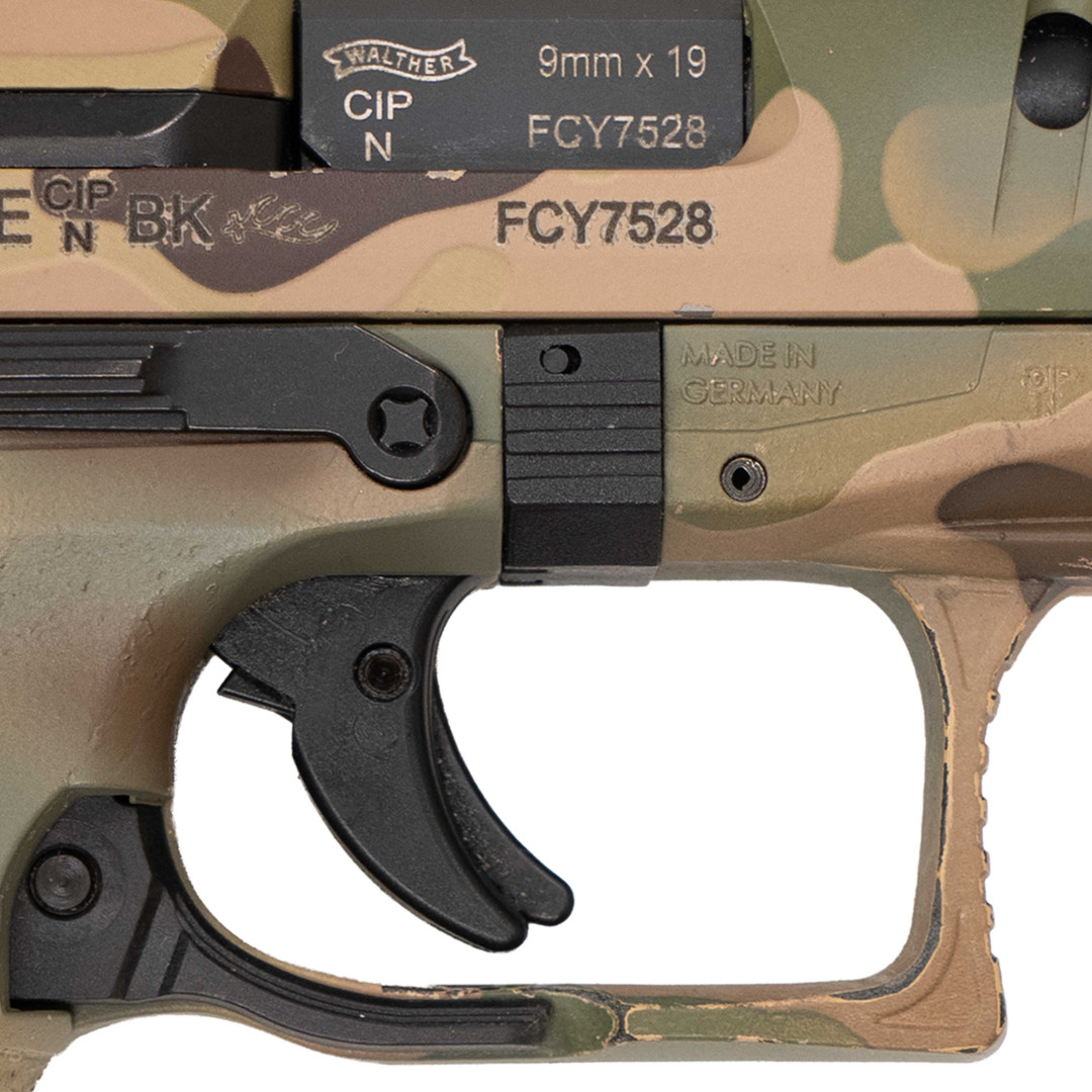 PISTOLET SAMOPOWTARZALNY WALTHER Q5 MATCH CHAMPION 17R ("MULTICAM"), KAL.: 9 X 19 mm