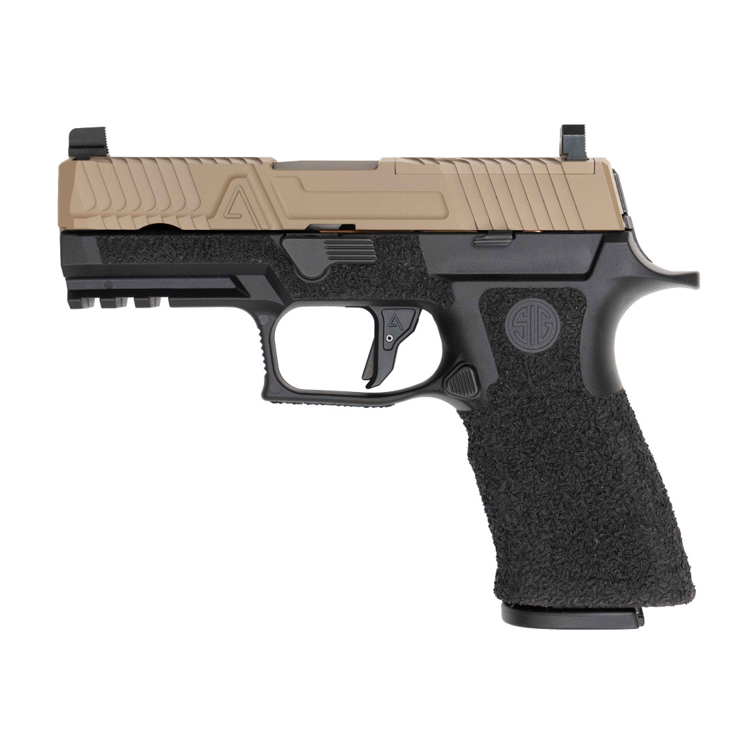 PISTOLET SAMOPOWTARZALNY AGENCY ARMS P320 SYNDICATE, BUILD FROM THE HUB, KAL.: 9 x 19 mm