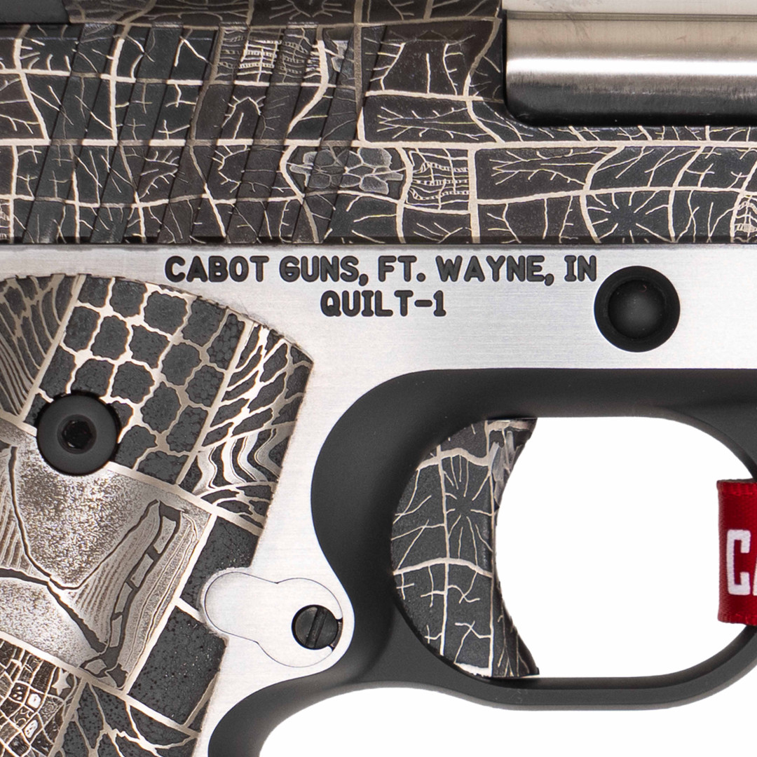 PISTOLET SAMOPOWTARZALNY CABOT "THE IRON QUILT", KAL.: .45 ACP