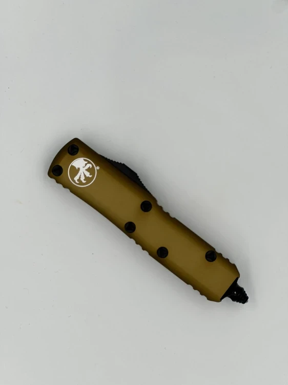 NÓŻ MICROTECH UTX-85 S/E BLACK STANDARD TAN