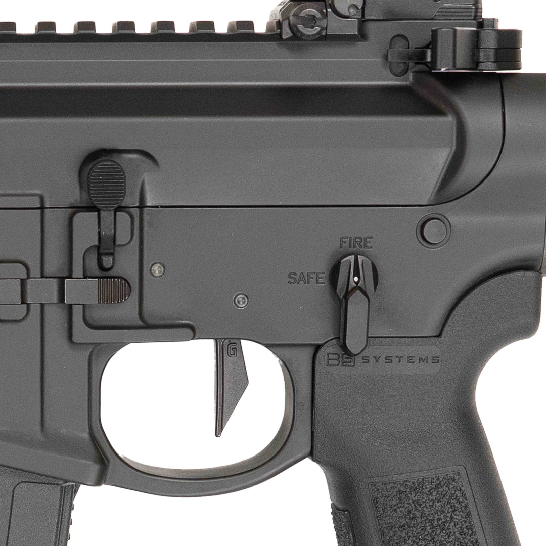 KARABIN SAMOPOWTARZALNY NOVESKE 4TH GEN. N4 14.5 MLGS AFGHAN BLK CAERAKOTE, NSR-13.5 (M-LOK), RADIAN TALON AMBI SELECTOR, SD-E TRIGGER, 23 P-GRIP, MBUS PRO, PIG PEN LONG FH 5/8x24 PINNED; KAL.: 6 mm ARC