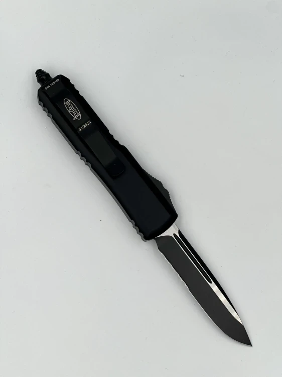 NÓŻ MICROTECH UTX-85 S/E BLACK TATCICAL P/S
