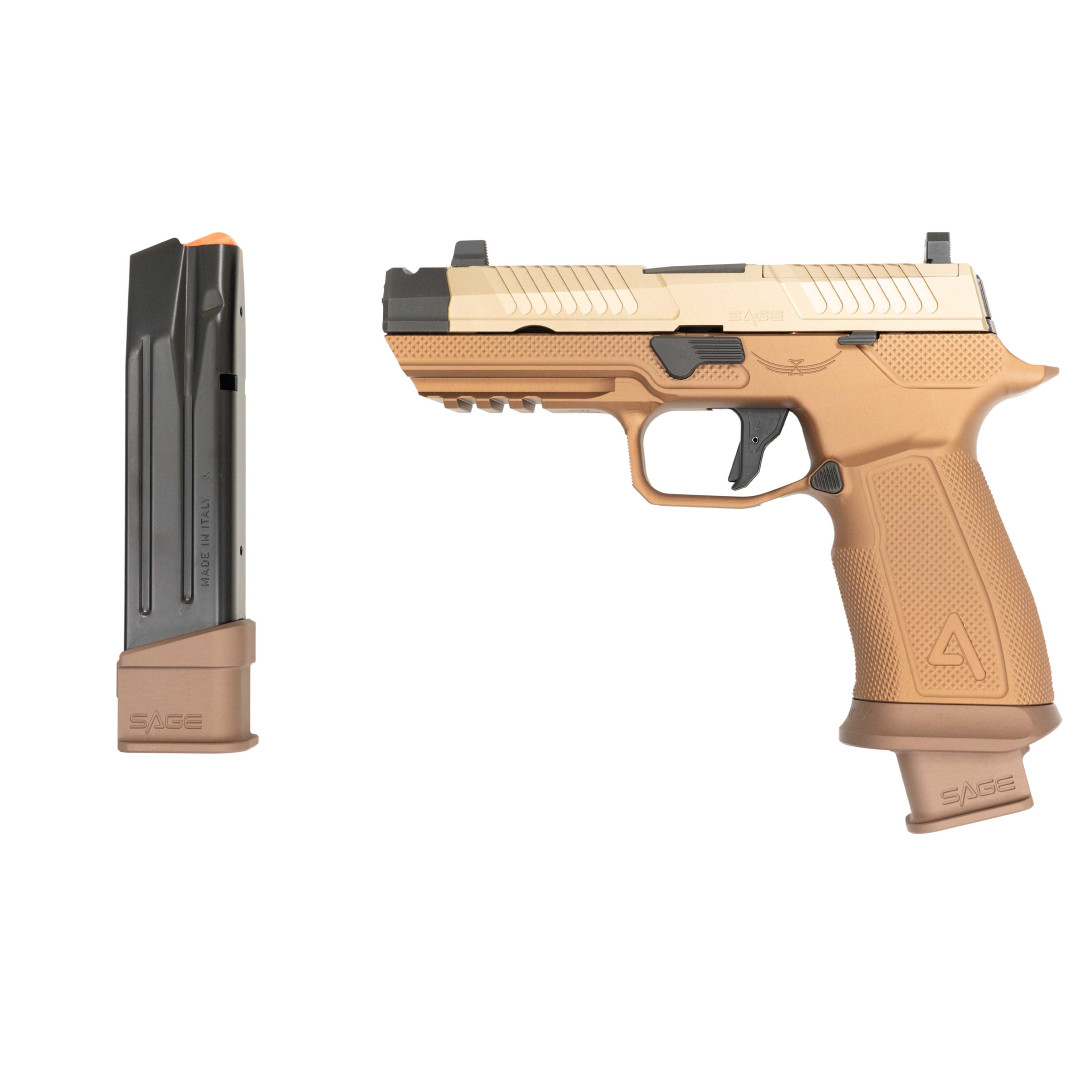 PISTOLET SAMOPOWTARZALNY AGENCY ARMS SIG P320, SAGE FDE LIMITED EDITION, KAL.: 9 x 19 mm