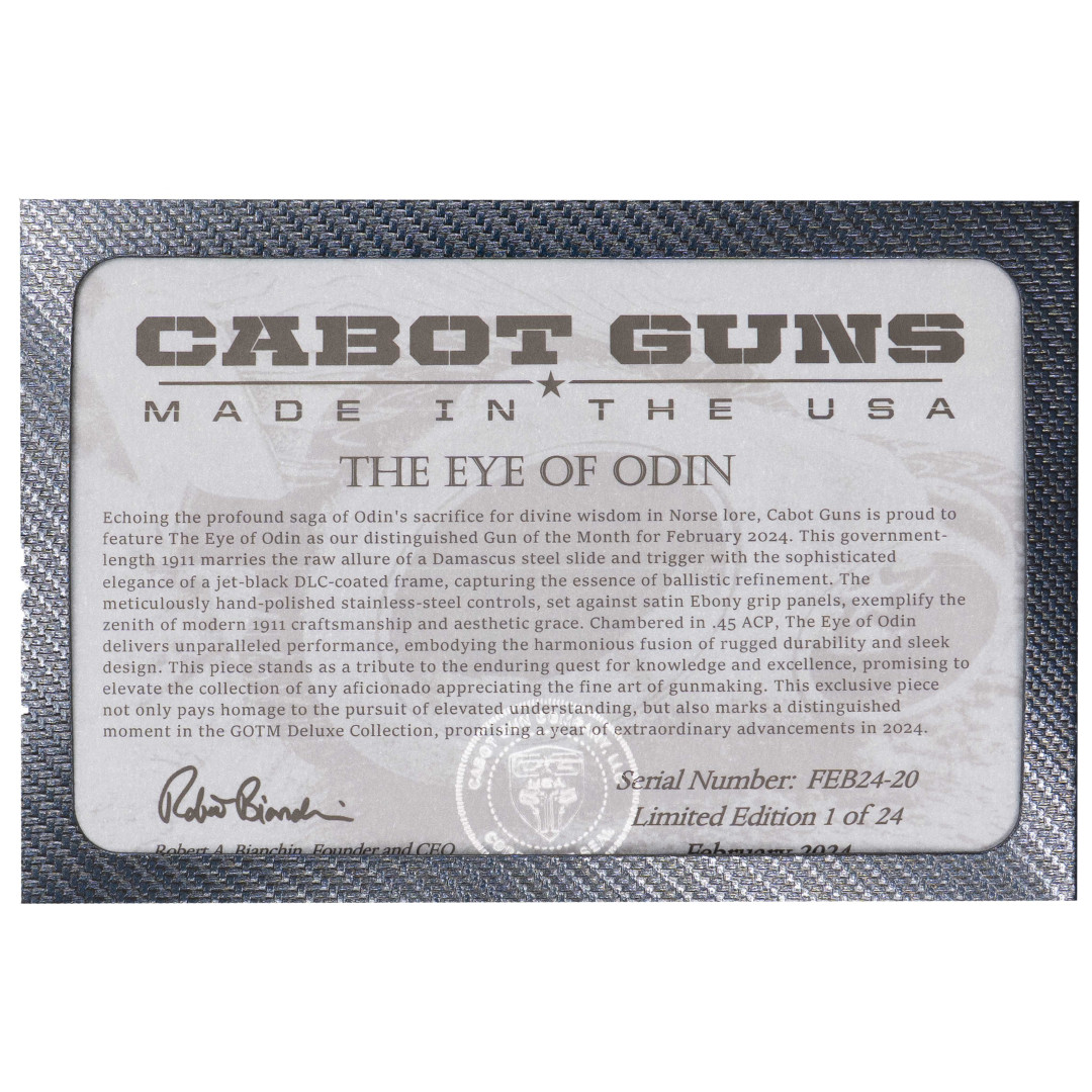 PISTOLET SAMOPOWTARZALNY CABOT 1911, KAL.: .45 ACP