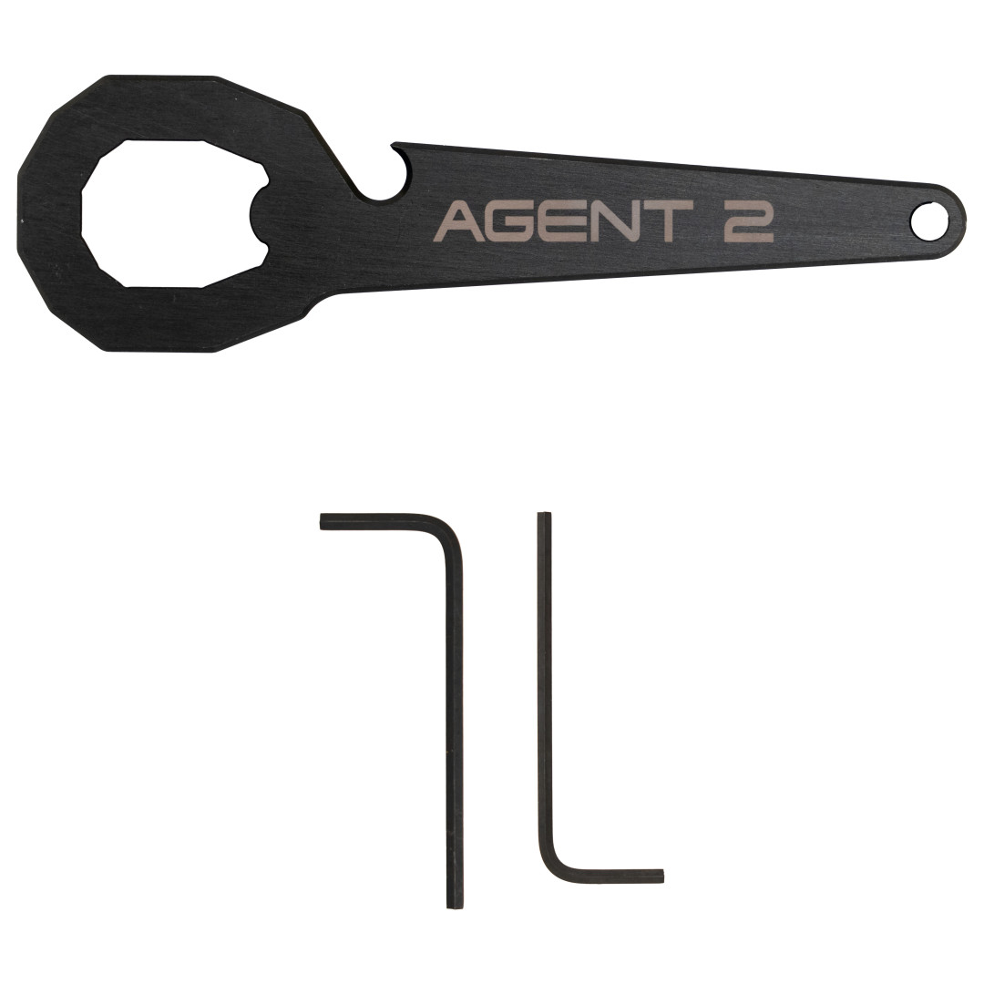 PISTOLET SAMOPOWTARZALNY NIGHTHAWK AGENT 2 RECON SLANTPRO TWO DOT REAR, WITH TRITIUM FRONT SIGHT SIGHT UPGRADE - NIGHTHAWK IOS BASE PLATE, NOVAK SIGHT CUT, STANDARD REAR SIGHT, & FRONT SIGHT, KAL.: .45 ACP