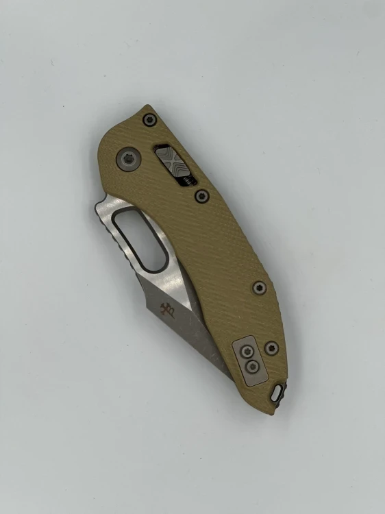 NÓŻ MICROTECH STITCH RAM-LOK APOC FLUTED G-10 TA N COVER PART SERR