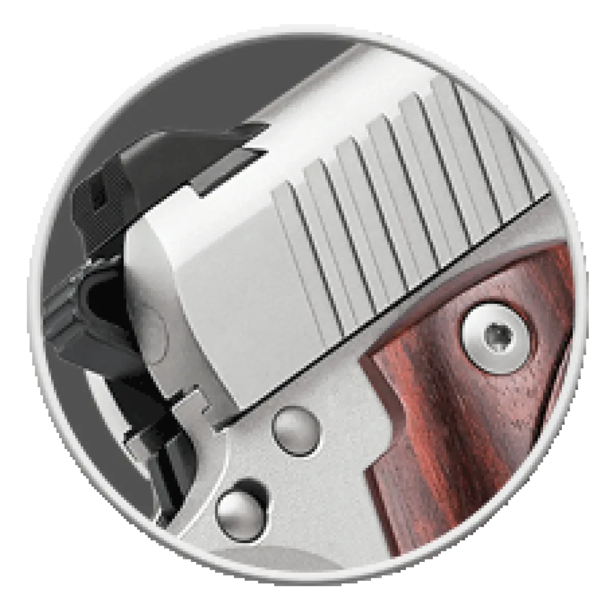 KIMBER MICRO9 STS ROSEWOOD; KAL.: 9 x 19 mm