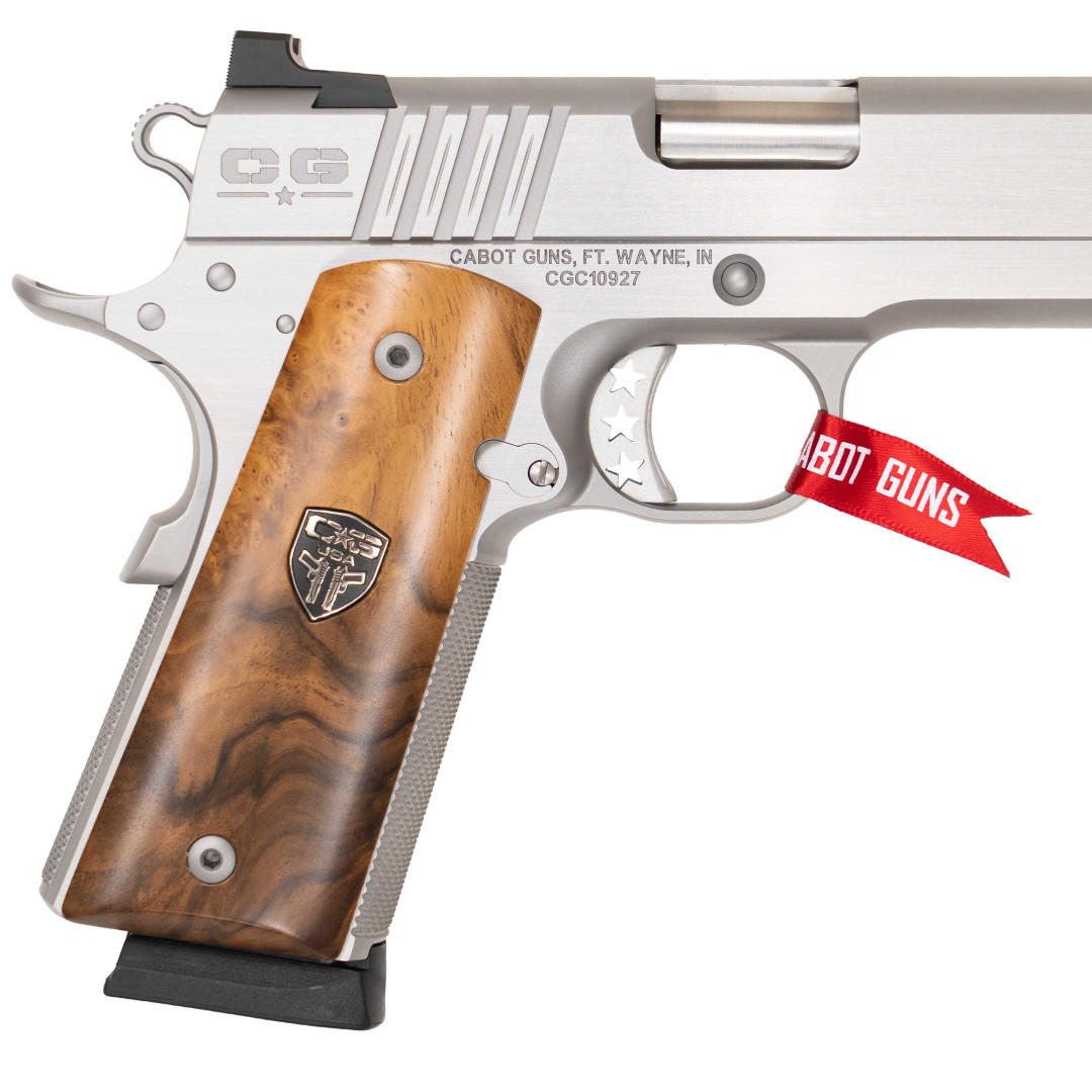 PISTOLET SAMOPOWTARZALNY CABOT NATIONAL STANDARD, KAL. .9 X19 MM