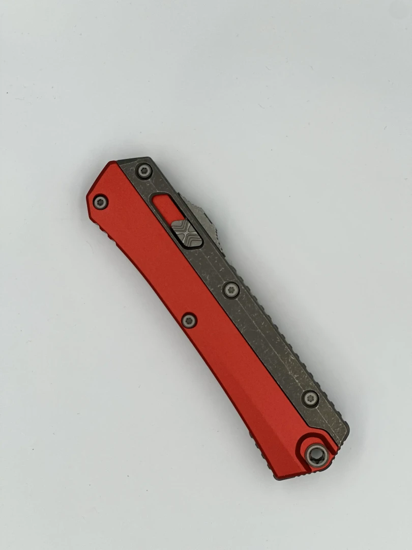 NÓŻ MICROTECH GLYKON BAYONET APOCALYPTIC PART SERRATE RED