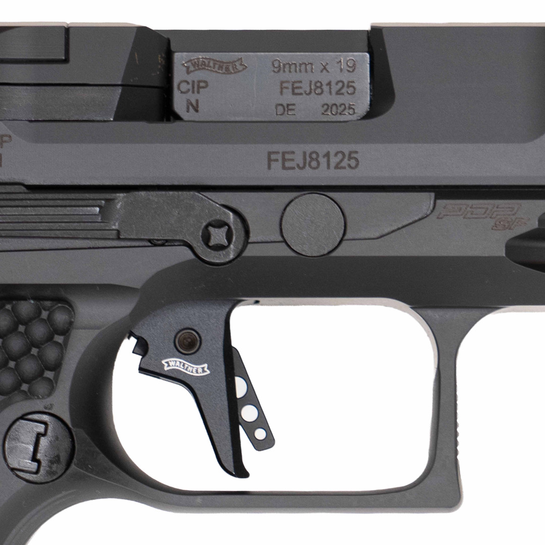 PISTOLET SAMOPOWTARZALNY WALTHER PDP FS SF BLACK RIBBON 5.0" OR SV INT, KAL.: 9 x 19 mm