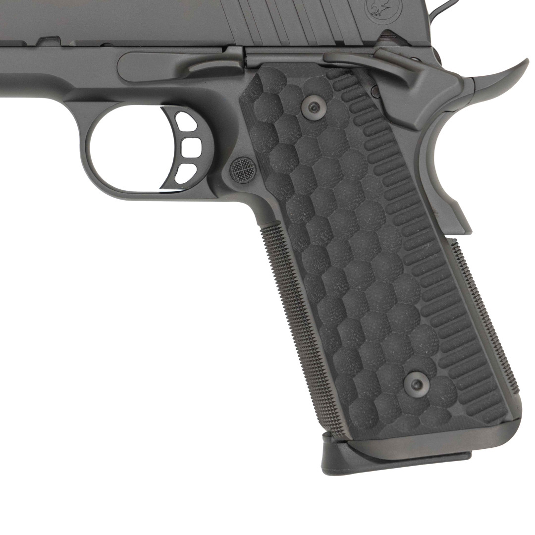 PISTOLET SAMOPOWTARZALNY NIGHTHAWK PRESIDENT GOV BOARDROOM SERIES - SLANTPRO 2 DOT REAR SIGHT WITH TRITIUM FRONT SIGHT SIGHT UPGRADE - TRIJICON RMR, KAL.: .45 ACP