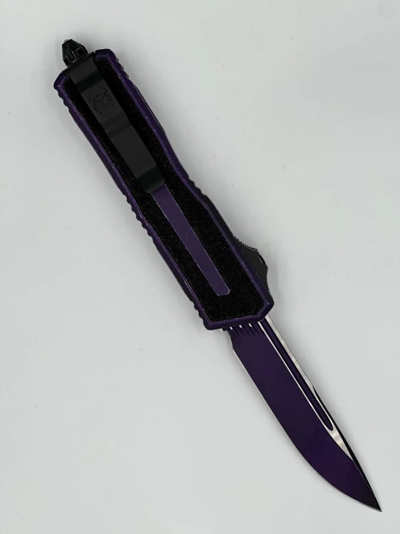 NÓŻ MICROTECH SCARAB II GEN III S/E STANDARD WEATHERED PURPLE