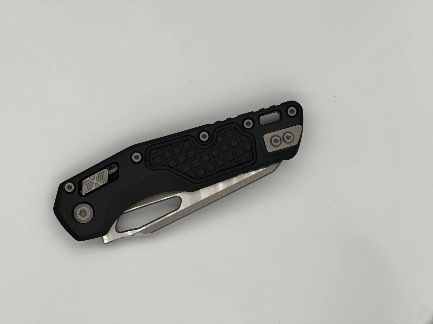 NÓŻ MICROTECH MSI FRAG G-10 BLACK, APOC P/S