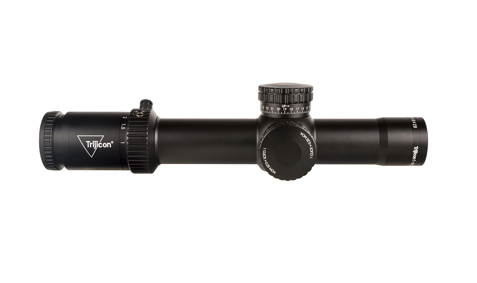 TRIJICON CREDO 1-8x28 MOA SEG CIR Xhair FFP RED/GRN