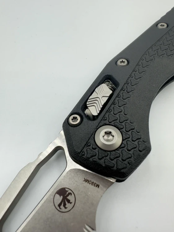 NÓŻ MICROTECH MSI® S/E TRI-GRIP INJECTION MOLDED BLACK STONEWASH FULL SERR