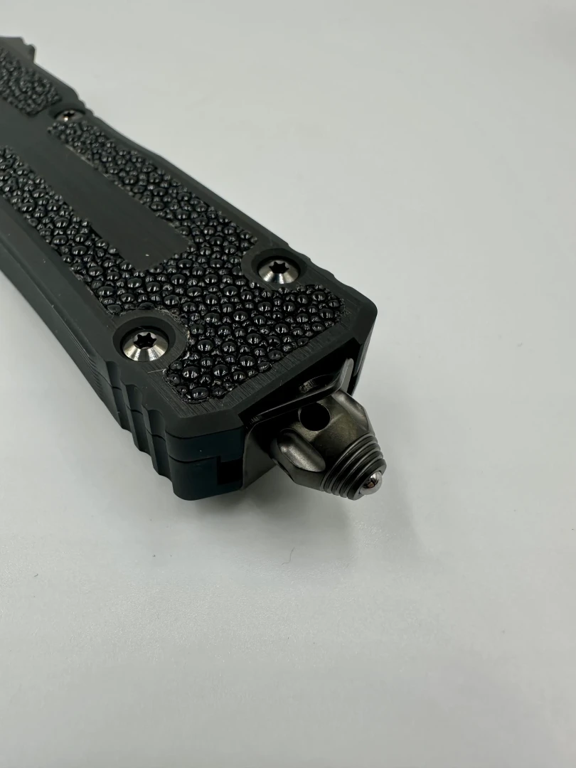 NÓŻ MICROTECH SCARAB® II GEN III - TANTO EDGE MARFIONE SELECT BAKER FORGE COPPERMAI DAMASCUS HEFTED ALLOY W/ STINGRAY INLAY DLC HARD CUT STAINLESS