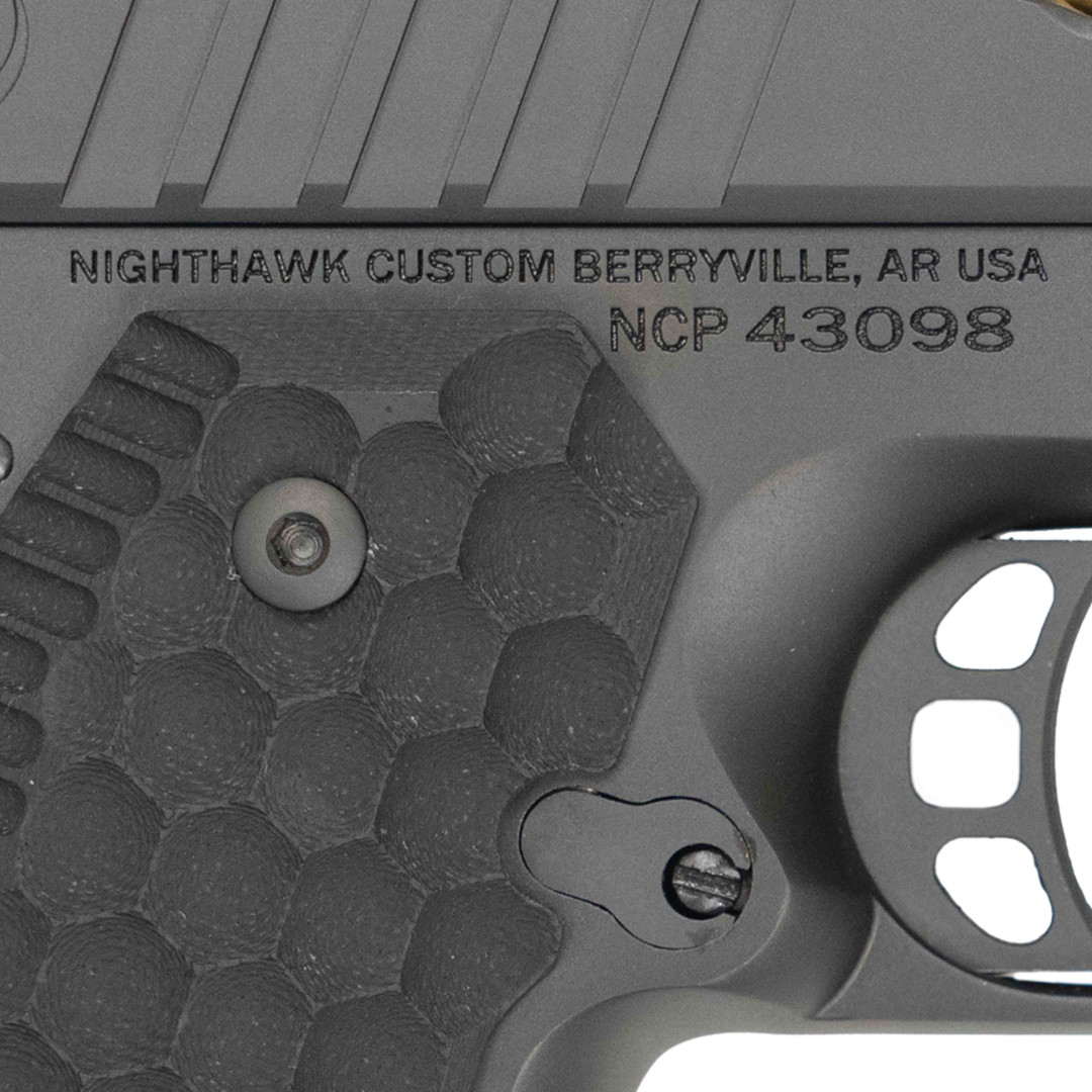 PISTOLET SAMOPOWTARZALNY NIGHTHAWK PRESIDENT GOV BOARDROOM SERIES - SLANTPRO 2 DOT REAR SIGHT WITH TRITIUM FRONT SIGHT SIGHT UPGRADE - TRIJICON RMR, KAL.: .45 ACP