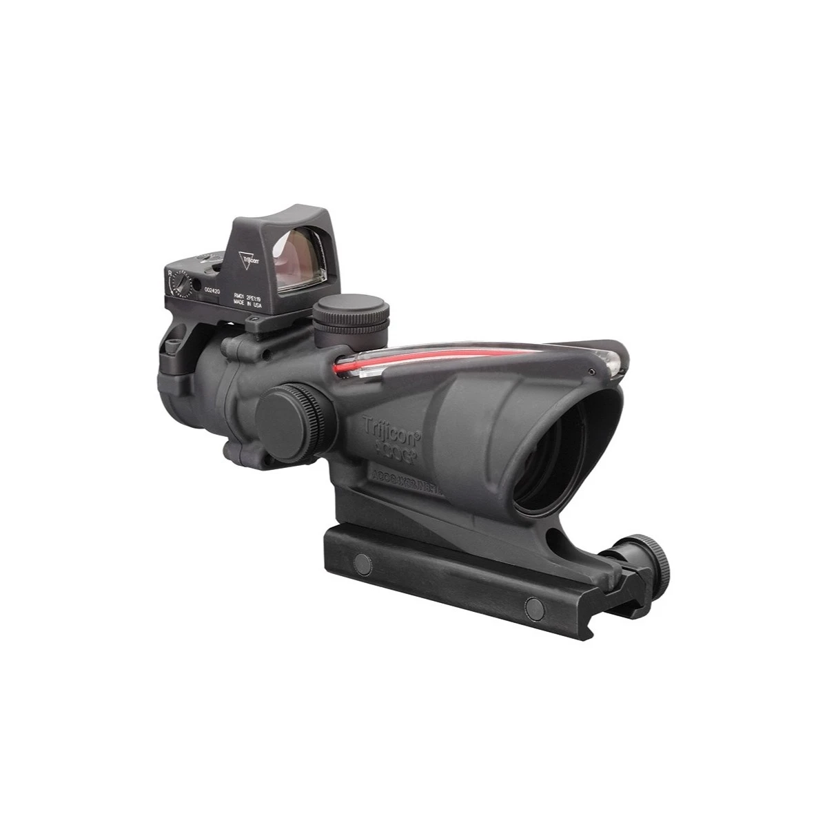 TRIJICON TA31-D-100587 ACOG 4x32 DI RED CHEVRON 223 TA51 + RMR RM01T2