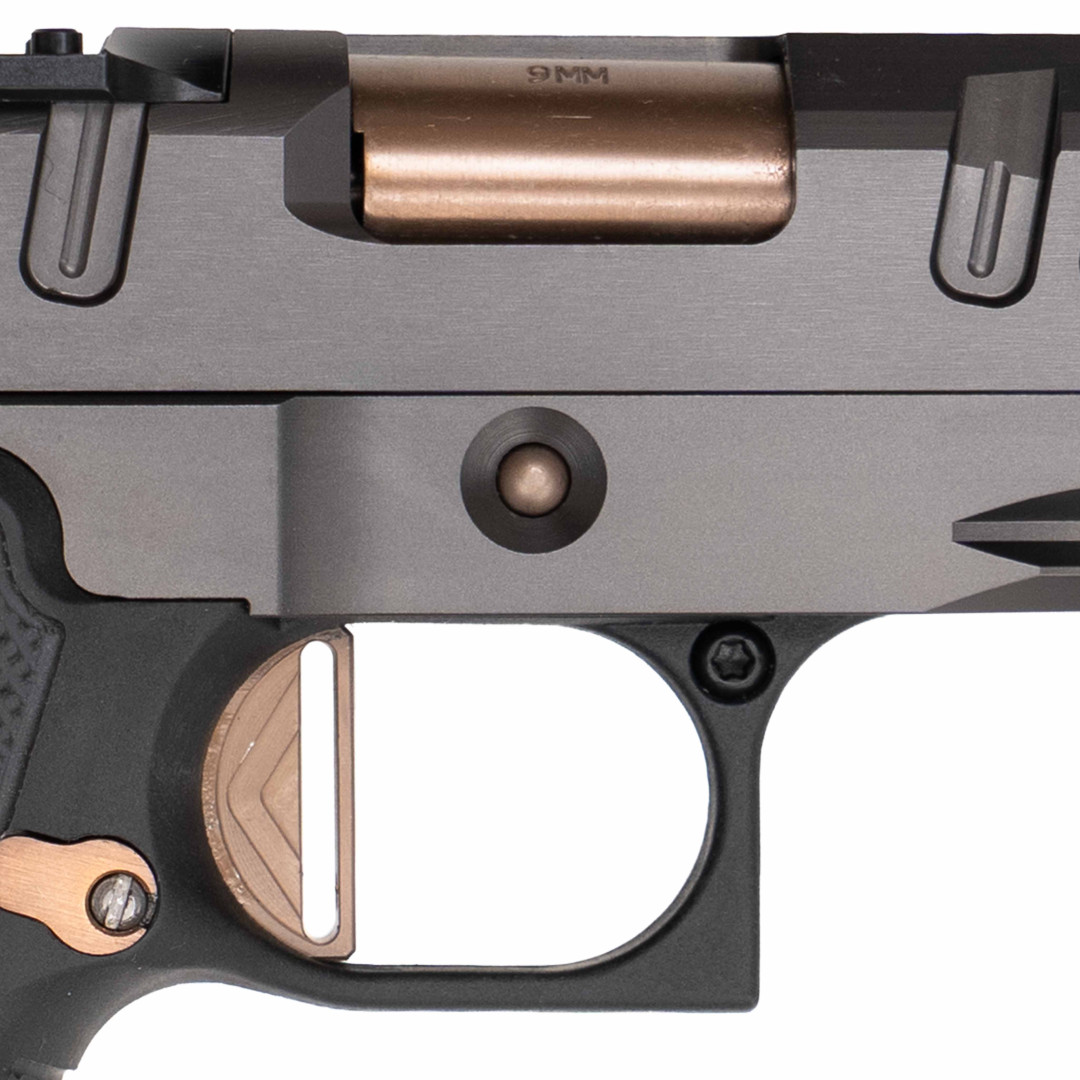 PISTOLET SAMOPWTARZALNY WATCHTOWER APACHE, COPPER/GRAPHITE, KAL 9 X 19 mm